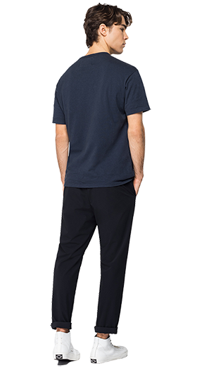 サルトリアーレ　ガーメントダイコットンジャージーTシャツ 詳細画像